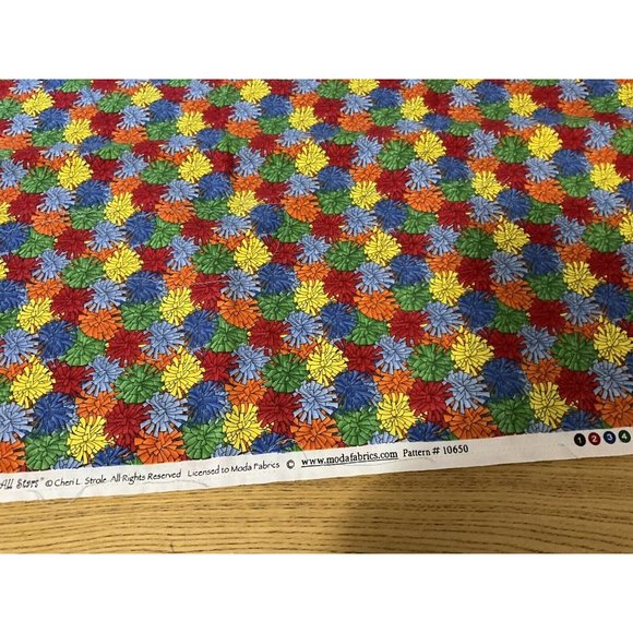 Vintage KidStuff "All Stars" Moda Fabric Pattern #10650 3 Yards x 44 Wide - Picture 14 of 16
